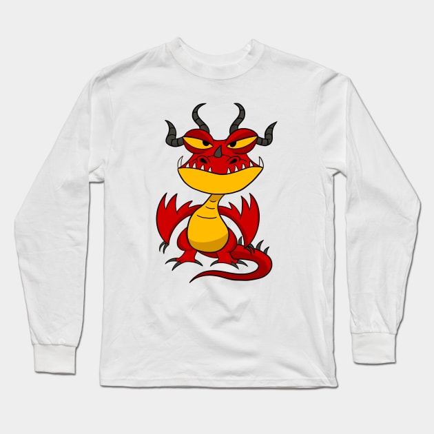 Hoogfang the dragon, baby dragon, Halloween party, dragon birthday, face mask for boys Long Sleeve T-Shirt by PrimeStore